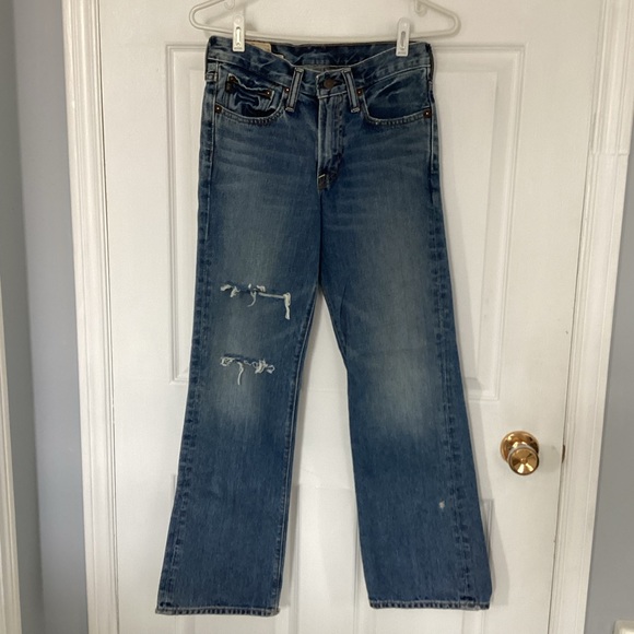 ABERCROMBIE Kilburn slim boot leg jeans - Picture 1 of 9